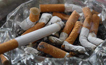 Rauchen schadet der Gesundheit
